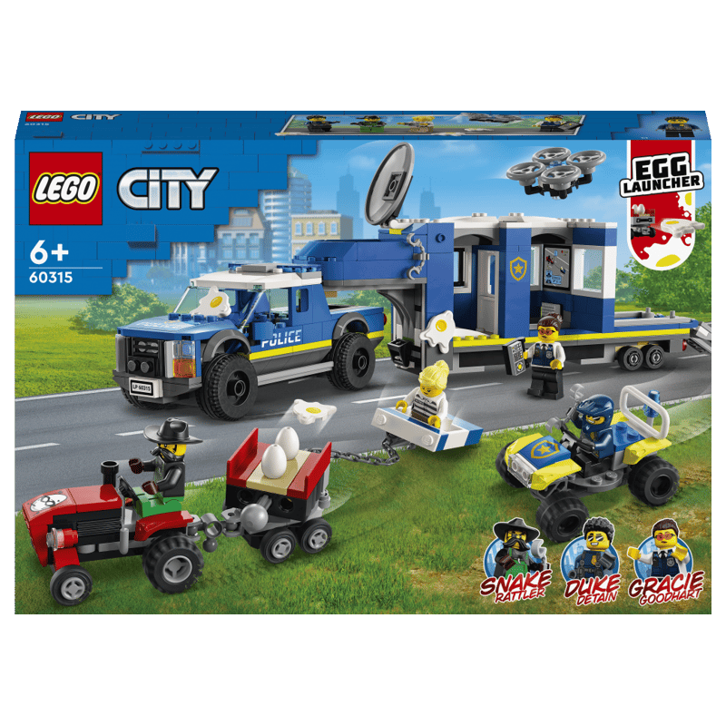 Lego - 60315 - City - Le camion de commandement mobile de la police