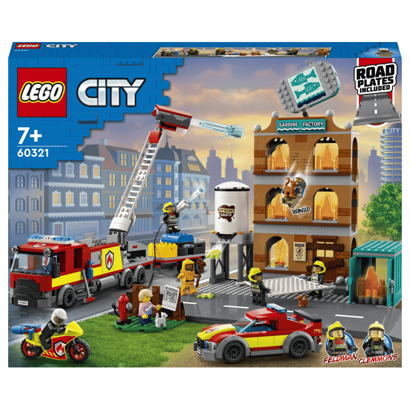 Lego - 60321 - City - La brigade des pompiers