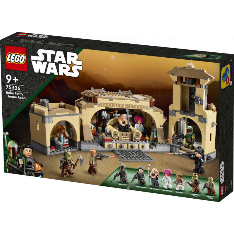 Lego - 75326 - Star Wars - La salle du trone de Boba Fett