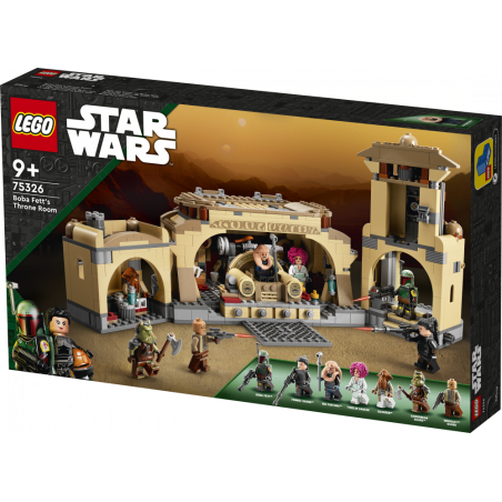Lego - 75326 - Star Wars - La salle du trone de Boba Fett