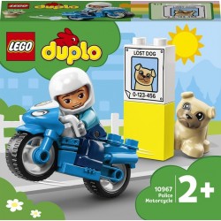 Lego - 10967 - Duplo - La moto de police