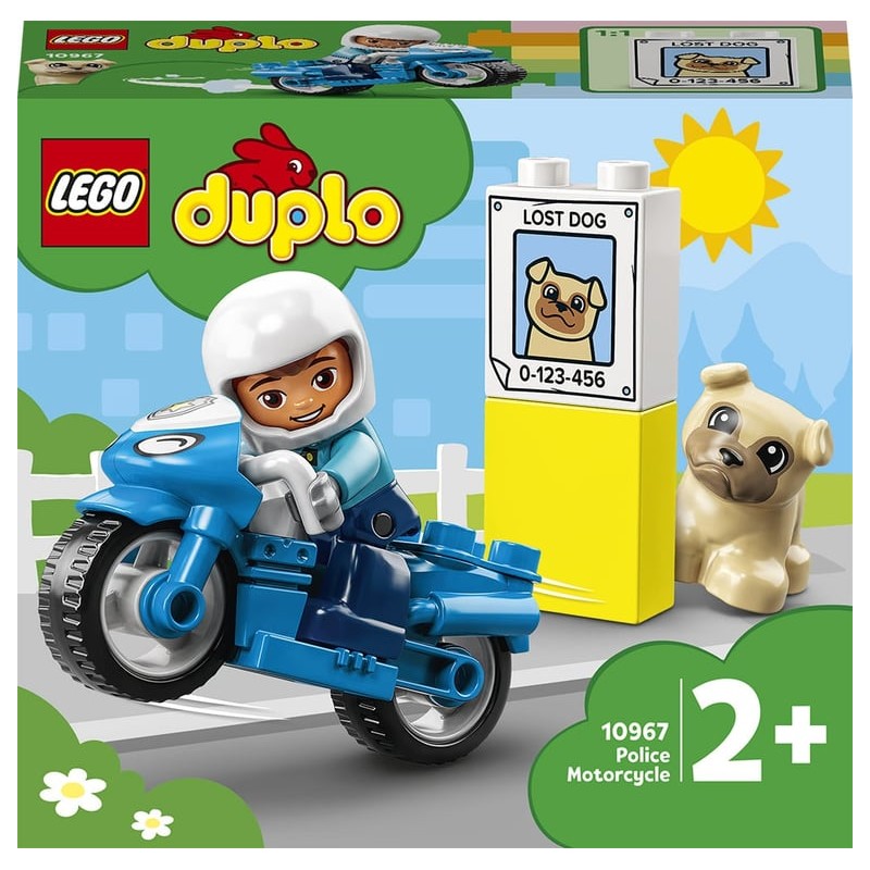 Lego - 10967 - Duplo - La moto de police