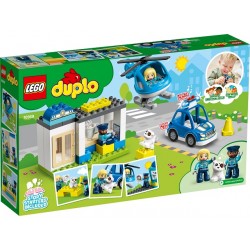 Lego - 10959 - Duplo - Le commissariat et l'hélicoptère de la police