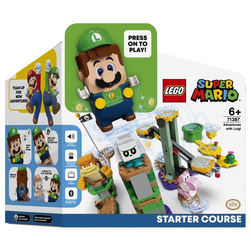 Lego - 71387 - Super Mario - Pack de démarrage - Les aventures de Luigi