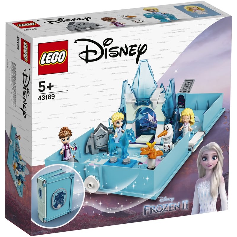 Lego - 43189 - Disney - Les aventures d'Elsa et Nokk dans un livre de contes