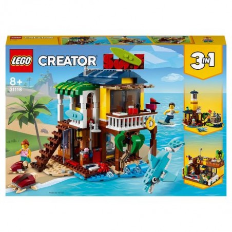 Lego - 31118 - Creator - La maison sur la plage du surfeur