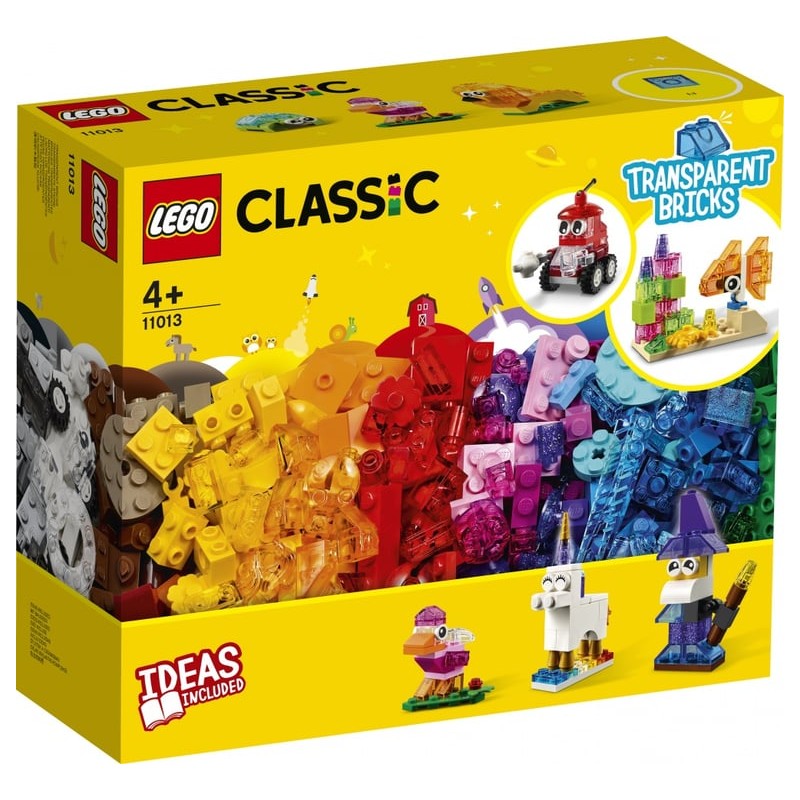 Lego - 11013 - Classic - Briques transparentes créatives