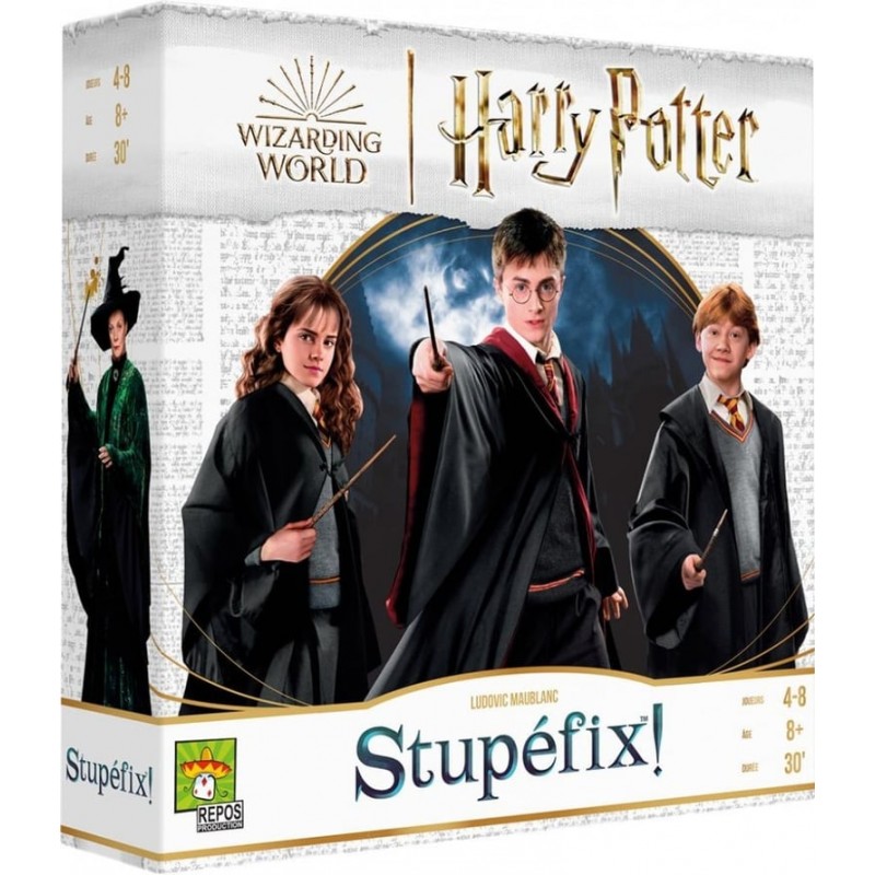 Asmodee - Jeu de société - Harry Potter - Jeu Stupefix
