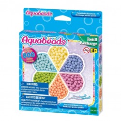 Aquabeads - Loisirs créatifs - La recharge perles pastel