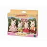 Sylvanian Families - 5655 - La famille lapin chocolat