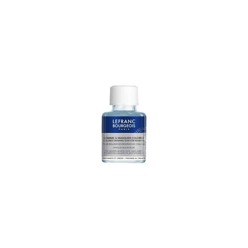 Lefranc Bourgeois - Additif - Gomme à masquer colorée - 75 ml