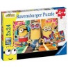 Ravensburger - Puzzles 2x24 pièces - Les Minions en action - Minions 2
