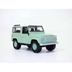 Norev - Véhicule miniature - Land Rover Defender 1995 - Green and White