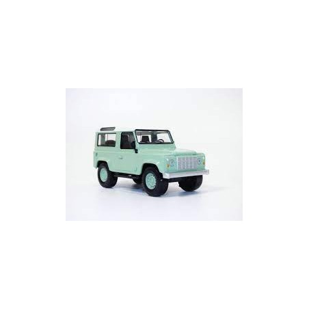 Norev - Véhicule miniature - Land Rover Defender 1995 - Green and White