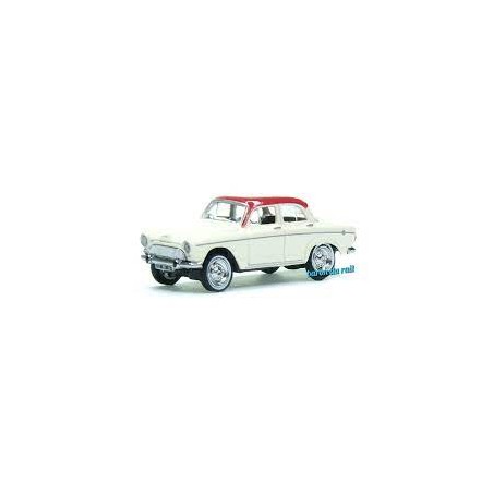 Norev - Véhicule miniature - Simca Aronde Montlhéry 1962 - Ivory and Red roof