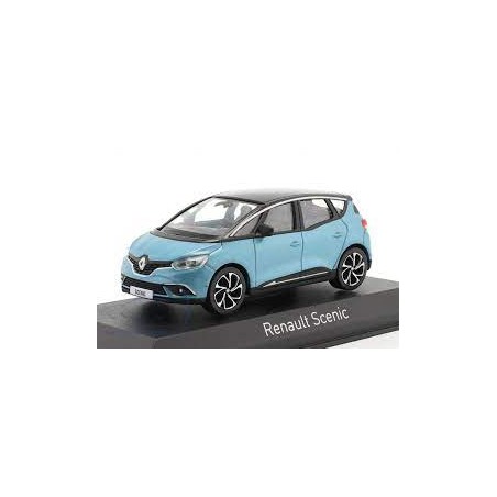 Norev - Véhicule miniature - Renault Scénic 2016 - Celeste Blue and Black