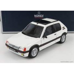 Norev - Véhicule miniature - Peugeot 205 GTI 1.6 1988 - White