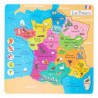 Puzzle en bois - La France et ses régions