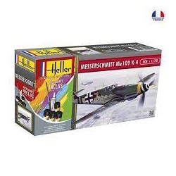 Heller - Maquette - Avion - Starter Kit - Messerschmitt BF 109 K-4