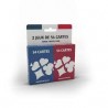 Jeu de société - Coffret de 2 jeux de 54 cartes pour le rami