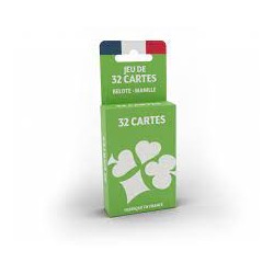 Jeu de société - Jeu de 32 cartes classique