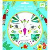Djeco - DJ09210 - Stickers visages - Oiseau
