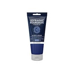 Lefranc Bourgeois - Peinture acrylique fine - 80ml - Bleu primaire