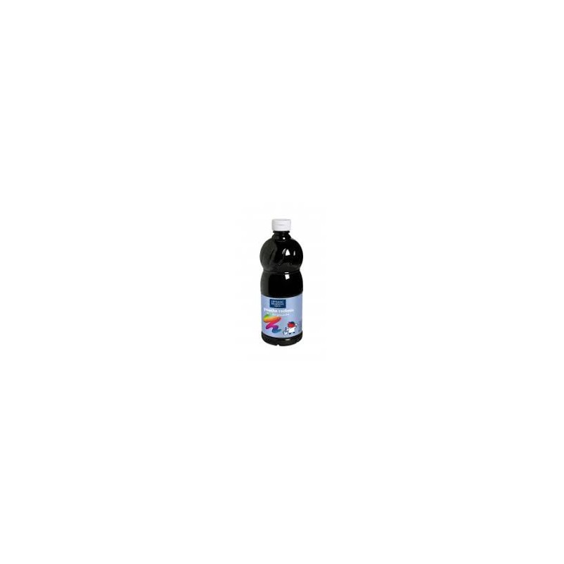 Colart - Pot de gouache liquide - 1L - Noir