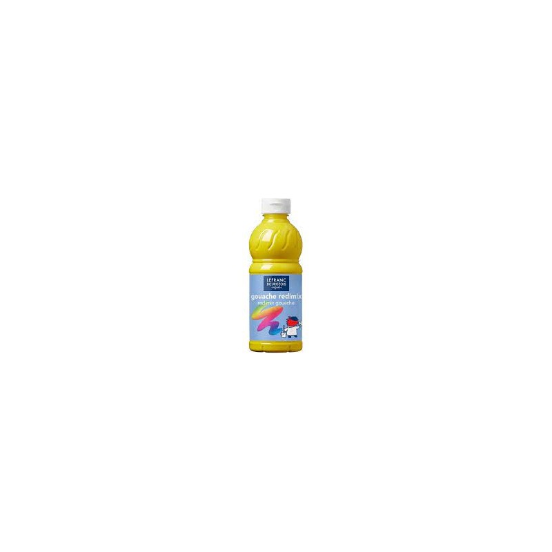 Colart - Pot de gouache liquide - 500 ml - Jaune primaire