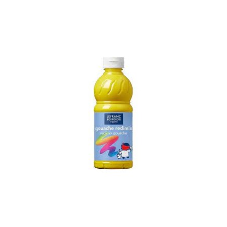 Colart - Pot de gouache liquide - 500 ml - Jaune primaire
