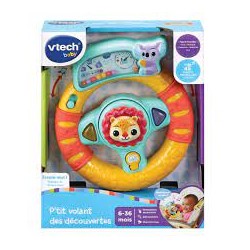 Vtech - Jouet électronique - Mon petit volant des découvertes baby loulous