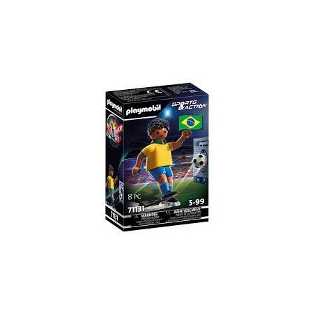 Playmobil - 71131 - Football - Joueur de football Brésilien