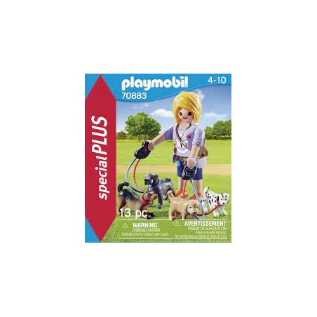 Playmobil - 70883 - Special Plus - Educatrice de chiens