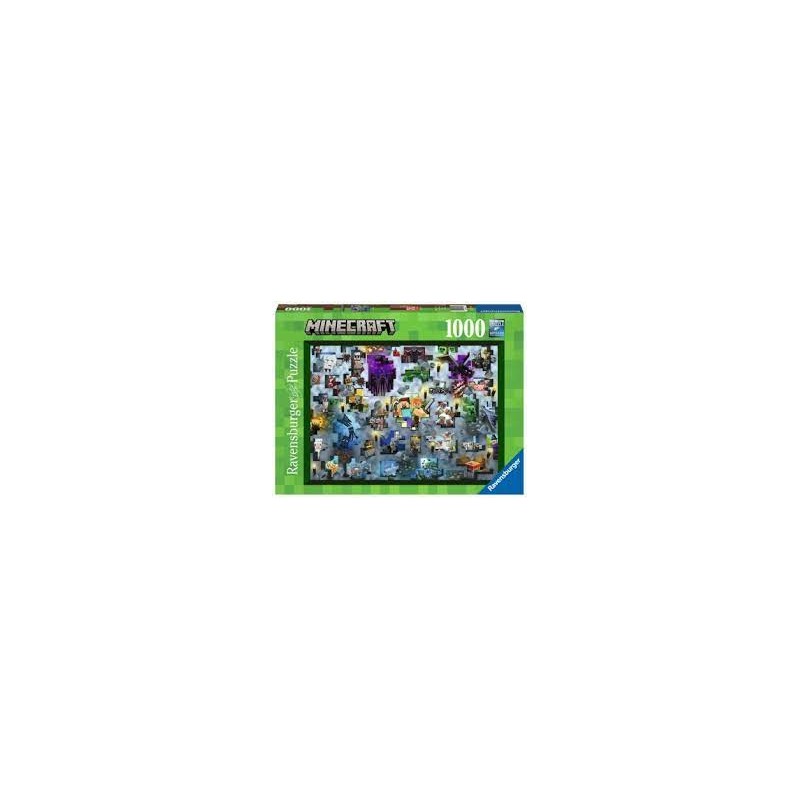 Ravensburger - Puzzle 1000 pièces - Minecraft