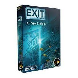 Iello - Jeu de société - Escape Game - Exit Le trésor englouti