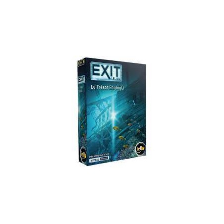 Iello - Jeu de société - Escape Game - Exit Le trésor englouti
