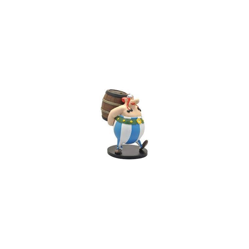 Plastoy - Figurine - 00134 - Astérix - Statuette - Obélix et son tonneau