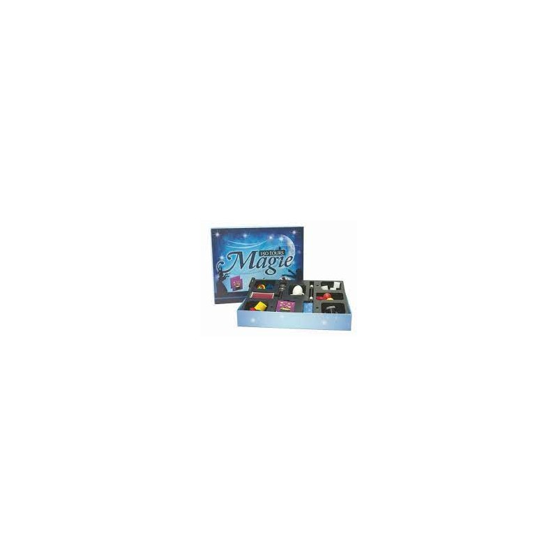 Ferriot Cric- Coffret 100 Tours Magie,6 years to 18 years, 2860, Bleu