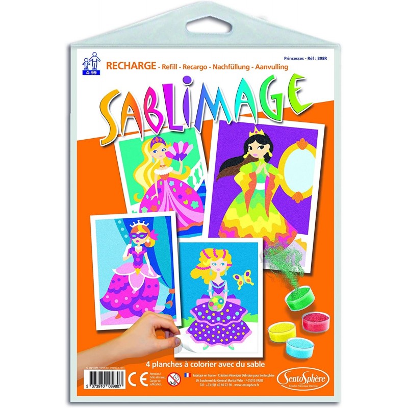 Sentosphère - 898R - Sablimage Recharge - Princesses