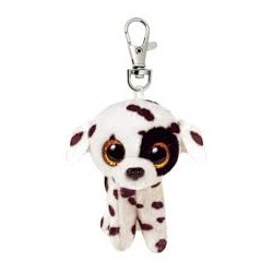 Peluche TY - Porte clé - Luther le chien dalmatien