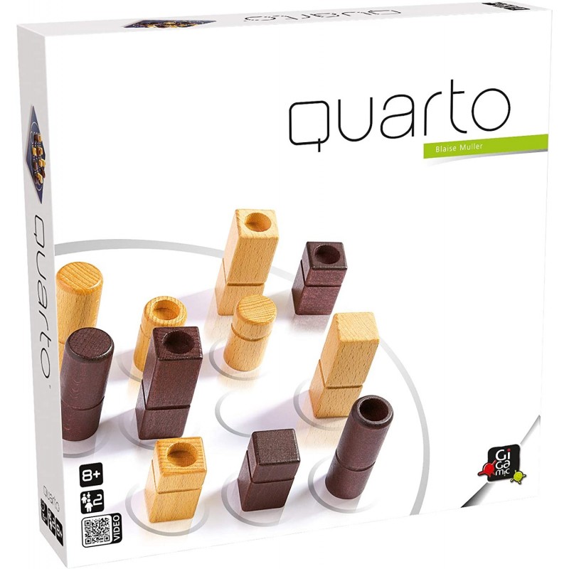 Gigamic - Jeu de société - Quarto Classique