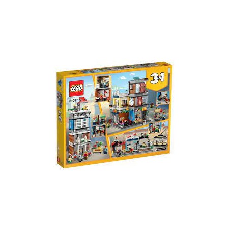 Lego - 31097 - Creator - L'animalerie et le café