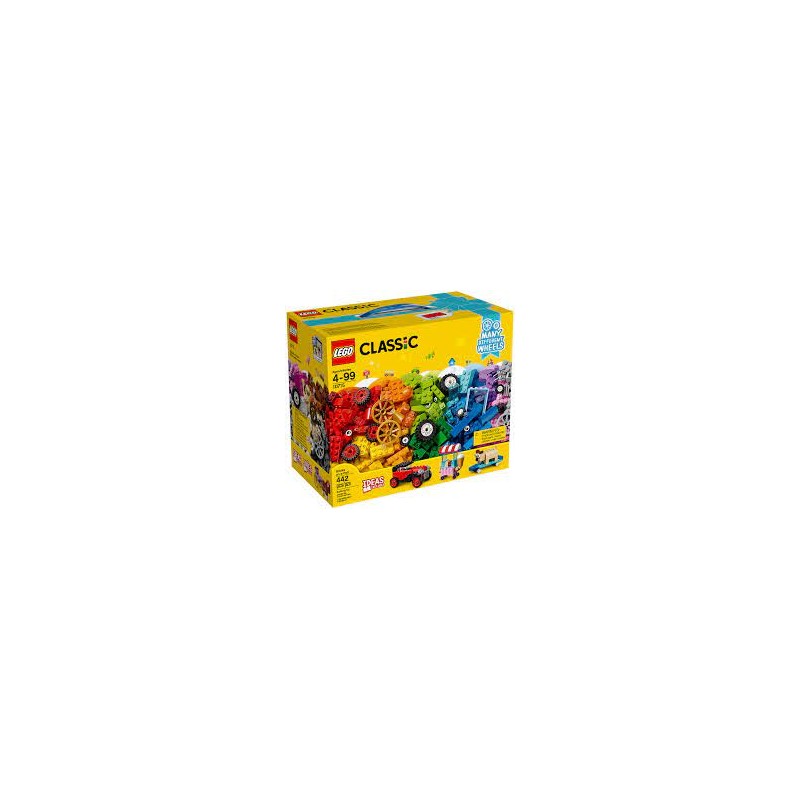 Lego - 10715 - Classic - La boîte de briques et de roues
