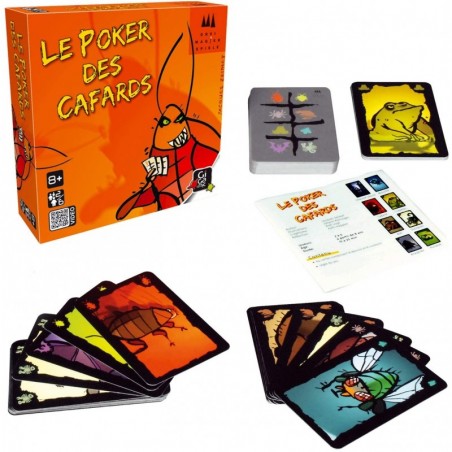 Gigamic - Jeu de société - Le poker des cafards