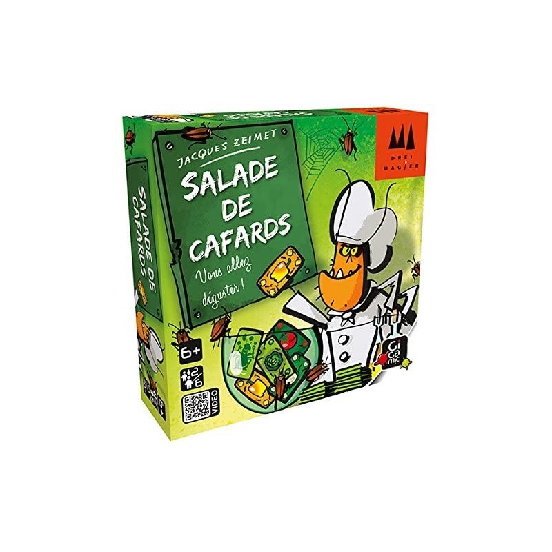 Gigamic - Jeu de société - Salade de cafards