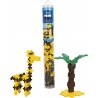 Kontiki - Jeu de construction - Plus-Plus - Tube girafe mix - 100 pièces
