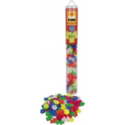 Kontiki - Jeu de construction - Plus-Plus - Tube néon mix - 100 pièces