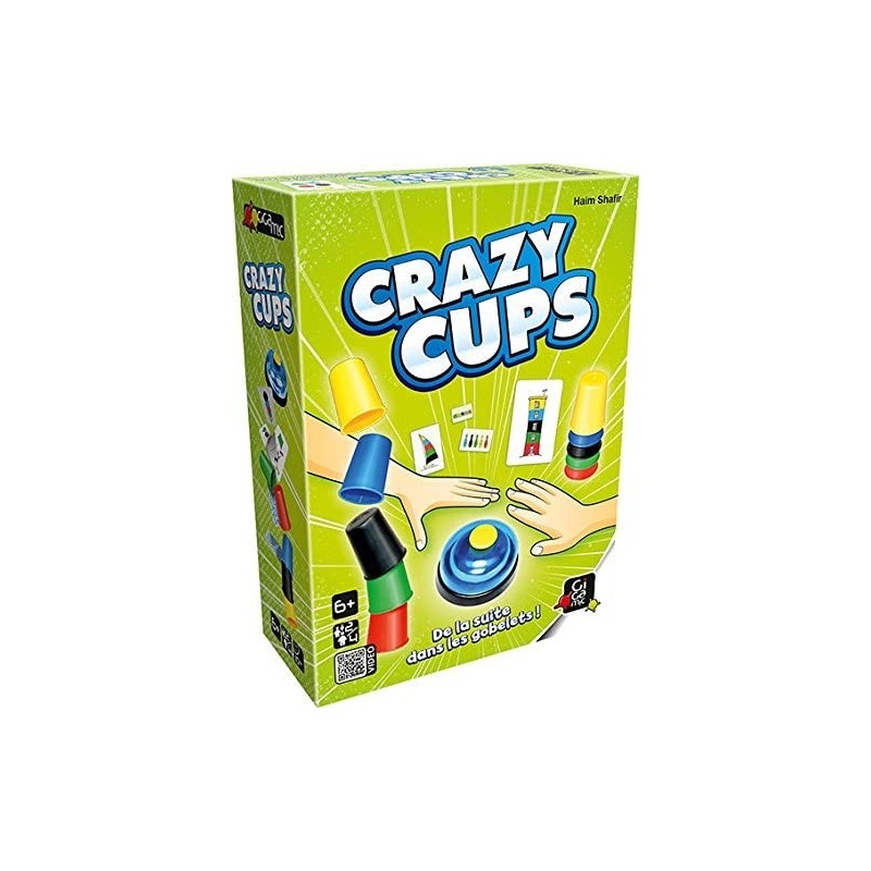 Gigamic - Jeu de société - Crazy Cups