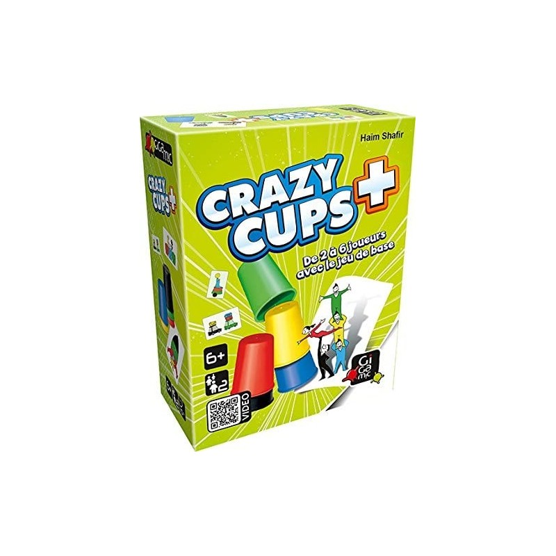 Gigamic - Jeu de société - Crazy Cups +