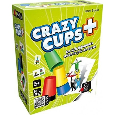 Gigamic - Jeu de société - Crazy Cups +
